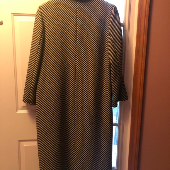 Full length Italian wool dress coat - Picture 3 of 5